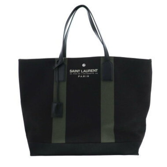 Saint Laurent Canvas Tote Bag - Picture 1 of 6